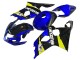 Großhandel Suzuki GSXR 600 / GSXR 750 Motorrad Verkleidung 2004-2005 - Blau Gelb Schwarz