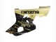 Großhandel Suzuki GSXR 600 / GSXR 750 Motorrad Verkleidung 2004-2005 - Glanzendes Schwarz Gold Corona