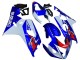 Großhandel Suzuki GSXR 600 / GSXR 750 Motorrad Verkleidung 2004-2005 - Weiss Blau Rot