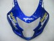 Großhandel Suzuki GSXR 600 / GSXR 750 Motorrad Verkleidung 2004-2005 - Blau Weiss Gelb Grun Telefumica Motul MoviStar
