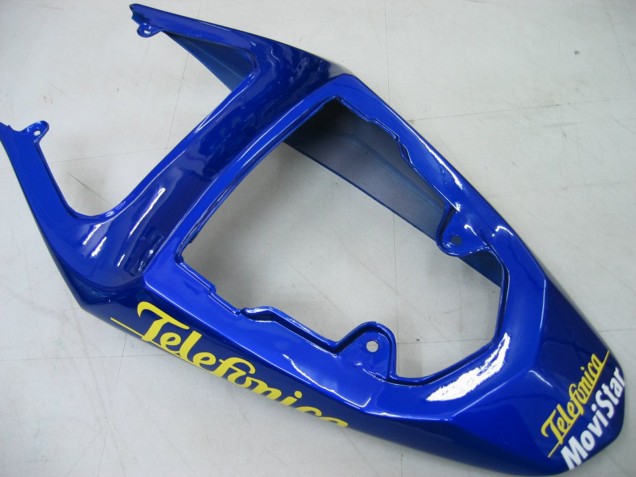 Großhandel Suzuki GSXR 600 / GSXR 750 Motorrad Verkleidung 2004-2005 - Blau Weiss Gelb Grun Telefumica Motul MoviStar
