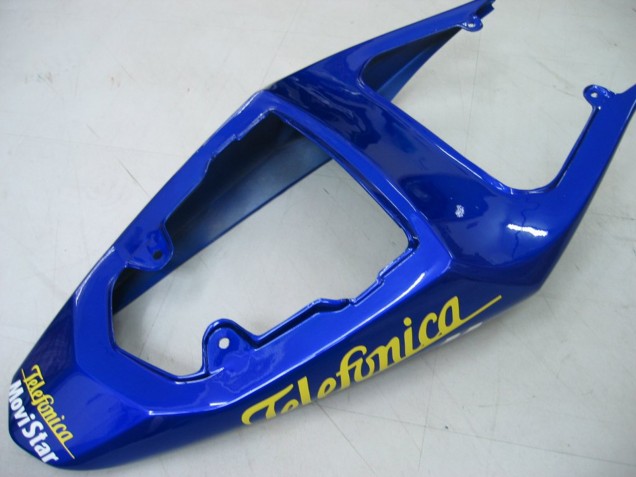 Großhandel Suzuki GSXR 600 / GSXR 750 Motorrad Verkleidung 2004-2005 - Blau Weiss Gelb Grun Telefumica Motul MoviStar