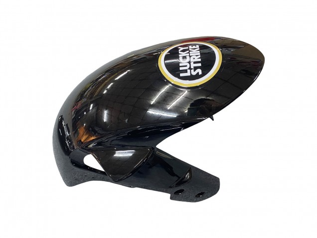 Großhandel Suzuki GSXR 600 / GSXR 750 Motorrad Verkleidung 2006-2007 - Glanzendes Schwarz Weiss Motul Lucky Strike