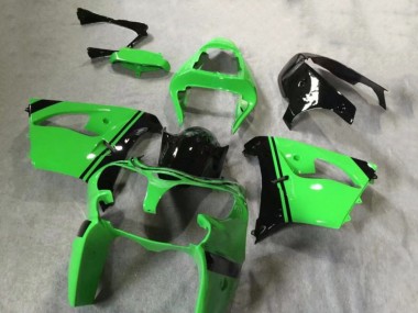 Großhandel Kawasaki ZX9R Motorrad Verkleidung 2002-2003 - Grun Glanzendes Schwarz