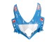Großhandel Suzuki GSXR 600 / GSXR 750 Motorrad Verkleidung 2008-2010 - Blau Gelb Rizla