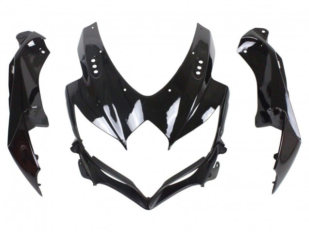 Großhandel Suzuki GSXR 600 / GSXR 750 Motorrad Verkleidung 2008-2010 - Glanzendes Schwarz Blau