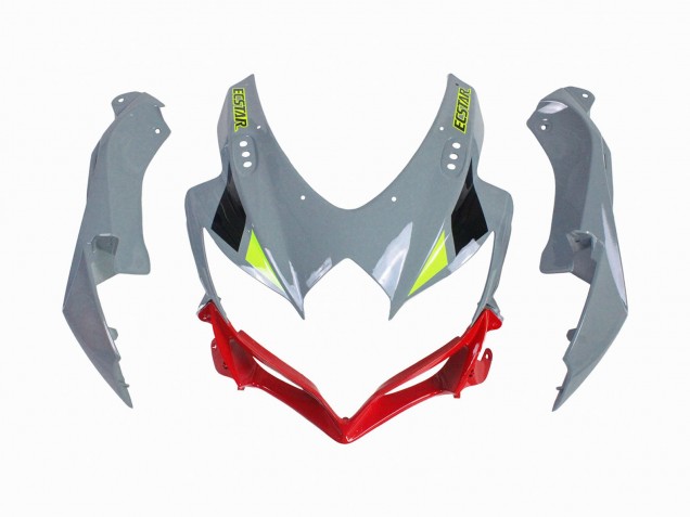 Großhandel Suzuki GSXR 600 / GSXR 750 Motorrad Verkleidung 2008-2010 - Grau Gelb Rot