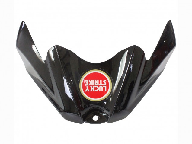 Großhandel Suzuki GSXR 600 / GSXR 750 Motorrad Verkleidung 2008-2010 - Glanzendes Schwarz Rot Weiss Motul Lucky Strike