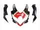 Großhandel Suzuki GSXR 600 / GSXR 750 Motorrad Verkleidung 2008-2010 - Glanzendes Schwarz Rot Weiss Motul Lucky Strike