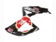 Großhandel Suzuki GSXR 600 / GSXR 750 Motorrad Verkleidung 2008-2010 - Glanzendes Schwarz Rot Weiss Motul Lucky Strike