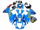 Großhandel Suzuki GSXR 600 / GSXR 750 Motorrad Verkleidung 2011-2024 - Blau Gold Rot Schwarz Rizla