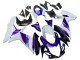 Großhandel Suzuki GSXR 600 / GSXR 750 Motorrad Verkleidung 2011-2024 - Blau Lila Weiss
