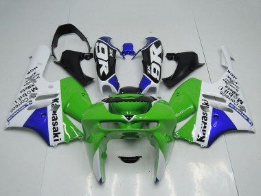 Großhandel Kawasaki ZX9R Motorrad Verkleidung 1994-1997 - Grun Weiss Blau
