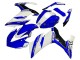 Großhandel Yamaha YZF R3/R25 Motorrad Verkleidung 2015-2018 - Weiss Blau Schwarz Rennen