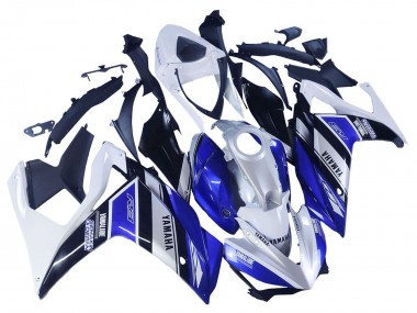 Großhandel Yamaha YZF R3/R25 Motorrad Verkleidung 2015-2018 - Weiss Blau Schwarz Yamalube