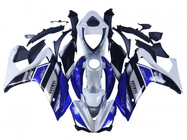 Großhandel Yamaha YZF R3/R25 Motorrad Verkleidung 2015-2018 - Weiss Blau Schwarz Yamalube