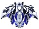 Großhandel Yamaha YZF R3/R25 Motorrad Verkleidung 2015-2018 - Weiss Blau Schwarz Yamalube