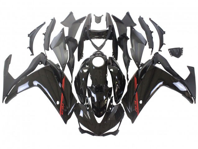 Großhandel Yamaha YZF R3/R25 Motorrad Verkleidung 2015-2018 - Glanzendes Schwarz Rot Weiss