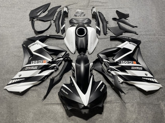 Großhandel Yamaha YZF R3/R25 Motorrad Verkleidung 2015-2018 - Weiss Schwarz Yamalube ENEOS