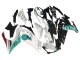 Großhandel Yamaha YZF R3/R25 Motorrad Verkleidung 2015-2018 - Weiss Grun Glanzendes Schwarz