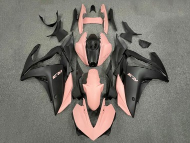 Großhandel Yamaha YZF R3/R25 Motorrad Verkleidung 2015-2018 - Rosa Matt Schwarz