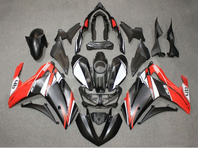 Großhandel Yamaha YZF R3/R25 Motorrad Verkleidung 2015-2018 - Weiss Rot Matt Schwarz 46