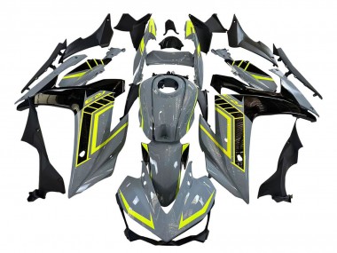 Großhandel Yamaha YZF R3/R25 Motorrad Verkleidung 2015-2018 - Nardo Grau Neon Gelb Schwarz