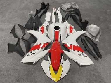 Großhandel Yamaha YZF R3/R25 Motorrad Verkleidung 2015-2018 - Weiss Rot Schwarz