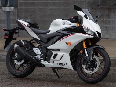 Großhandel Yamaha YZF R3/R25 Motorrad Verkleidung 2015-2018 - Weiss Rot