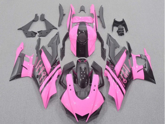 Großhandel Yamaha YZF R3/R25 Motorrad Verkleidung 2019-2021 - Rosa Schwarz Monster