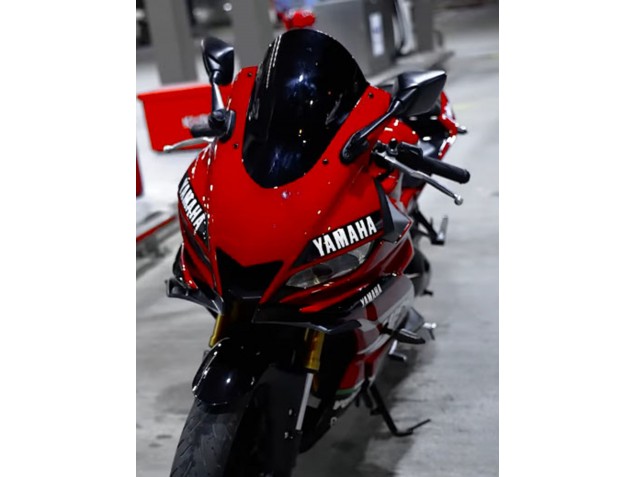 Großhandel Yamaha YZF R3/R25 Motorrad Verkleidung 2019-2021 - Dunkel Rot Weiss Silber Schwarz Valsir