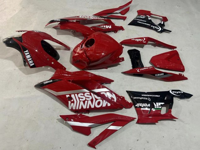 Großhandel Yamaha YZF R3/R25 Motorrad Verkleidung 2019-2021 - Dunkel Rot Weiss Silber Schwarz Valsir
