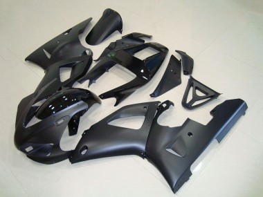 Großhandel Yamaha YZF R1 Motorrad Verkleidung 1998-1999 - Matt Schwarz Glanzendes Schwarz