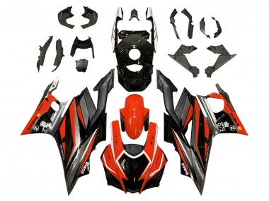 Großhandel Yamaha YZF R3/R25 Motorrad Verkleidung 2019-2021 - Rot Grau Schwarz ENEOS