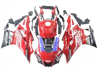 Großhandel Yamaha YZF R3/R25 Motorrad Verkleidung 2019-2021 - Rot Lila Schwarz Valsir Lenovo