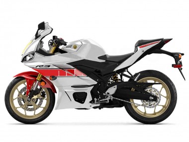 Großhandel Yamaha YZF R3/R25 Motorrad Verkleidung 2019-2021 - Weiss Rot Gelb Schwarz