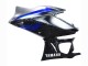 Großhandel Yamaha YZF R3/R25 Motorrad Verkleidung 2022-2024 - Marble Schwarz Silber Blau Geschmiedet Carbonfaser Stil