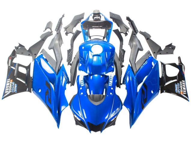 Großhandel Yamaha YZF R3/R25 Motorrad Verkleidung 2022-2024 - Blau Schwarz ENEOS