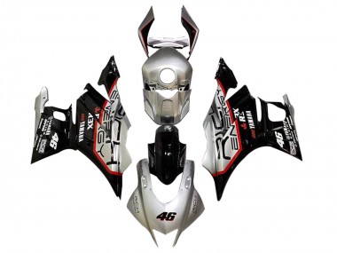 Großhandel Yamaha YZF R3/R25 Motorrad Verkleidung 2022-2024 - Silber Rot Schwarz 46