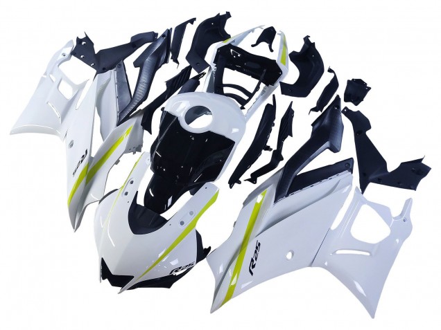 Großhandel Yamaha YZF R3/R25 Motorrad Verkleidung 2022-2024 - Weiss Gelb Schwarz