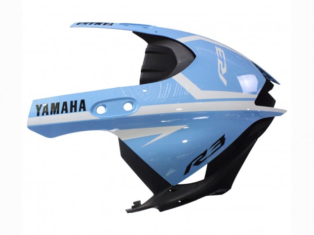 Großhandel Yamaha YZF R3/R25 Motorrad Verkleidung 2022-2024 - Weiss Hellblau