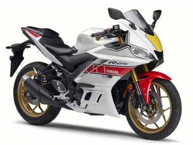Großhandel Yamaha YZF R3/R25 Motorrad Verkleidung 2022-2024 - Weiss Rot Schwarz