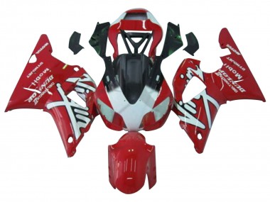 Großhandel Yamaha YZF 1000 R1 Motorrad Verkleidung 1998-1999 - Rot Weiss Schwarz Dunlop
