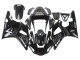 Großhandel Yamaha YZF 1000 R1 Motorrad Verkleidung 2000-2001 - Glanzendes Schwarz Weiss Monster Motul