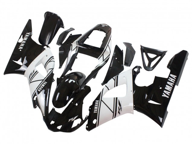 Großhandel Yamaha YZF 1000 R1 Motorrad Verkleidung 2000-2001 - Weiss Schwarz