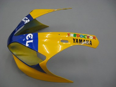 Großhandel Yamaha YZF 1000 R1 Motorrad Verkleidung 2000-2001 - Weiss Gelb Blau Motul Kamel