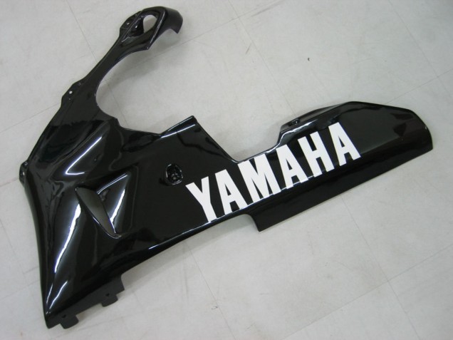 Großhandel Yamaha YZF 1000 R1 Motorrad Verkleidung 2000-2001 - Glanzendes Schwarz Weiss Aufkleber
