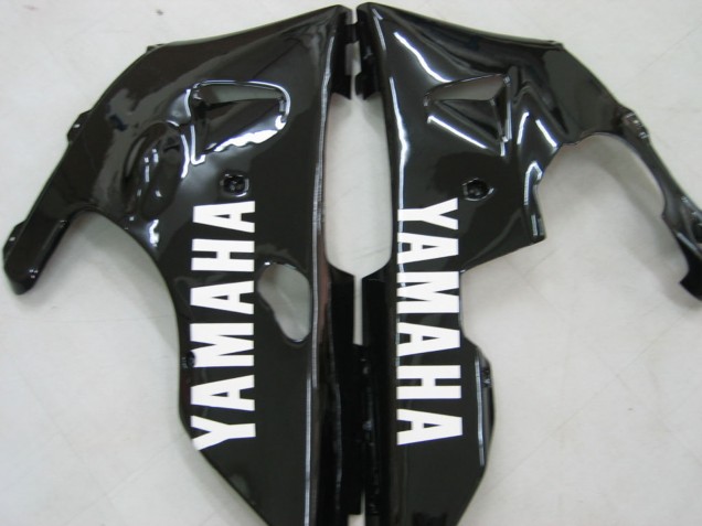 Großhandel Yamaha YZF 1000 R1 Motorrad Verkleidung 2000-2001 - Glanzendes Schwarz Weiss Aufkleber
