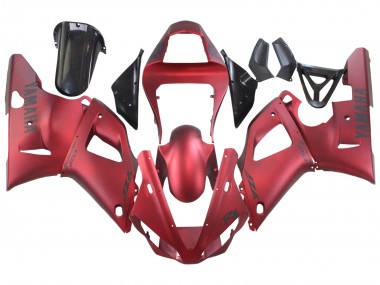 Großhandel Yamaha YZF 1000 R1 Motorrad Verkleidung 2000-2001 - Matt Rot