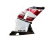 Großhandel Yamaha YZF 1000 R1 Motorrad Verkleidung 2000-2001 - Rot Weiss Glanzendes Schwarz